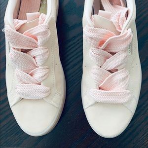 Adidas women originals suede fabric sneaker